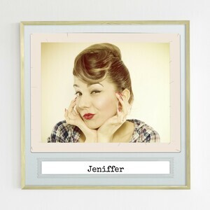 Create Your Own Vintage Style Personalized Photo Poster