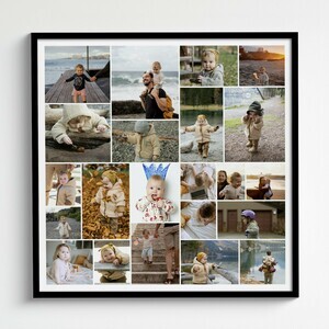 Create Your Family Photo Collage Poster – Capture Cherished Memories