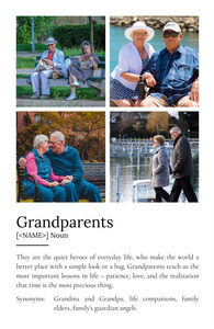 Create a Personalized Grandparent Definition Poster - Cherish Special Moments