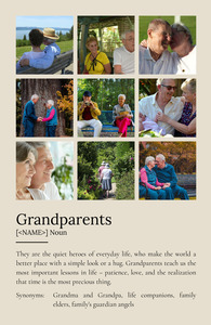 Create a Personalized Grandparent Definition Poster - Cherish Special Moments
