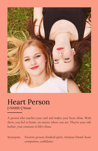 "Create Your Heart Person Definition Poster - Personalized Photo Gift"