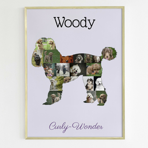 Create Your Custom Poodle Photo Collage - Cherish Memories