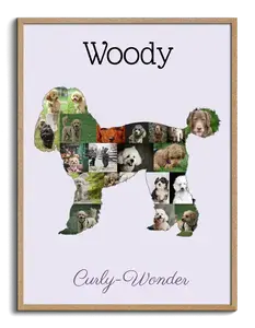 Create Your Custom Poodle Photo Collage - Cherish Memories