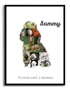 Create Your Custom Poodle Photo Collage - Cherish Memories