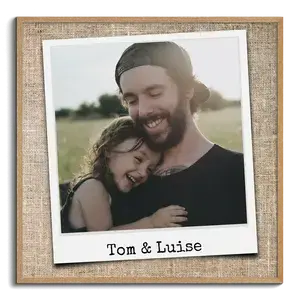Capture Family Memories: Personalize Your Polaroid-Style Poster