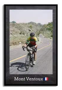 Create a Road Bike Photo Collage with Your Tour Name & Date