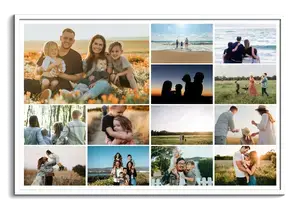 Family Photo Collage Templates – Create Yours Online with Custom Text