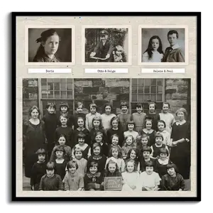 Create Your Retro School Memory Poster Collage Now