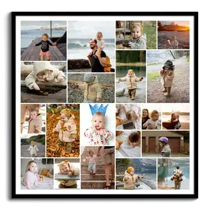 Créer votre poster collage photo familial personnalisé