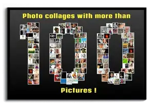 Create Your 100th Celebration Photo Collage – Showcase 250 Images in Style!