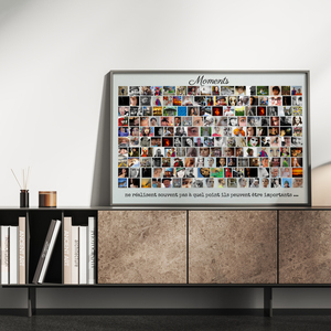 Collage Photo Personnalisée: Capturez les Moments Précieux avec des Photos en Rangées Collage Photo Personnalisée: Capturez les Moments Précieux avec des Photos en Rangées