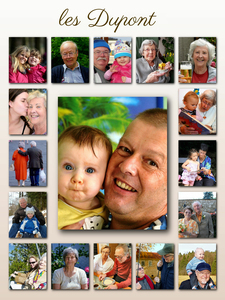 Collage Photo Famille Personnalisée - Poster Cadeau Mur Personnalisable Collage Photo Famille Personnalisée - Poster Cadeau Mur Personnalisable