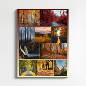 Landscape Photo Collage Prints—Design & Order Yours: Forests, Mountains, Seasons