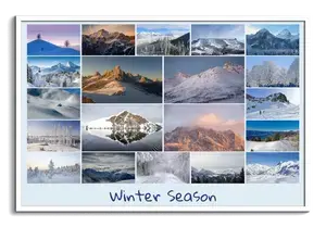 Landscape Photo Collage Prints—Design & Order Yours: Forests, Mountains, Seasons