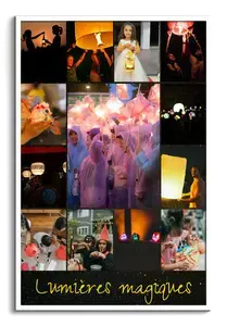 Collages photo lanternes d'automne Saint-Martin