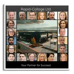 Create Your Company Team Collage on Acrylic: Showcase Success and Team Spirit!