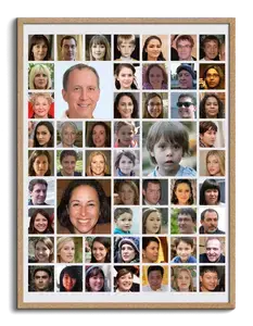 Create Stunning Team Photo Collage with Highlights | Personalize Your Design