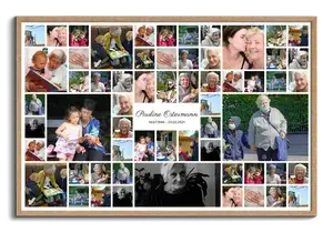 Create a Personalized Memorial Canvas Collage
