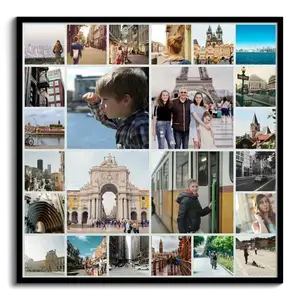 Create Your Custom Travel Photo Collage on Alu-Dibond