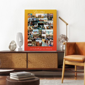 Collage Amis Personnalisée : Souvenirs Partagés Collage Amis Personnalisée : Souvenirs Partagés