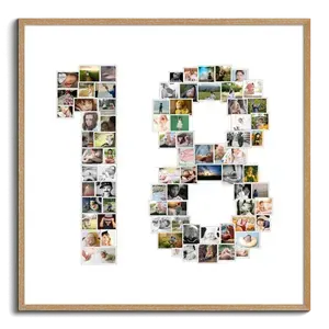 Create Your 18th Birthday Photo Collage – Perfect Gift for Milestone Celebration