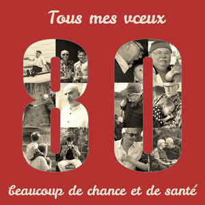 Créez une Collage Photo «80» unique pour anniversaire ou amitié Créez une Collage Photo «80» unique pour anniversaire ou amitié