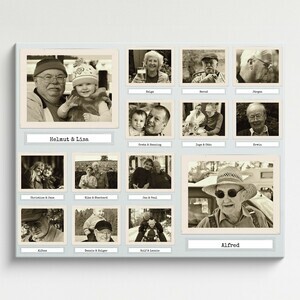 Create Your Retro-Style Sepia Polaroid Photo Collage with Personal Touch