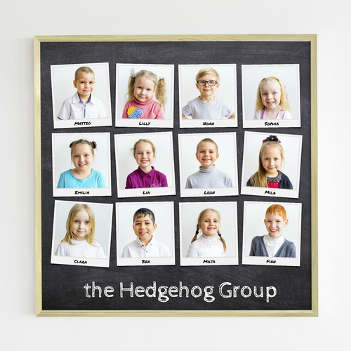 Create Your Own Personalized Class Group Photo - Perfect Teacher Gift!