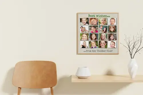 School Club Creative Photo Collage