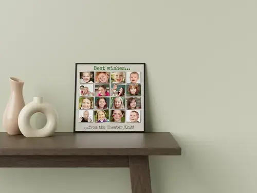 School Club Creative Photo Collage