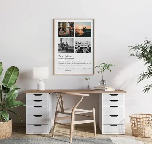 Best Friend Definition Poster - Personalized Gift