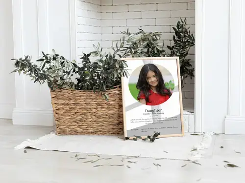 Daughter Definition Poster - Customizable Gift