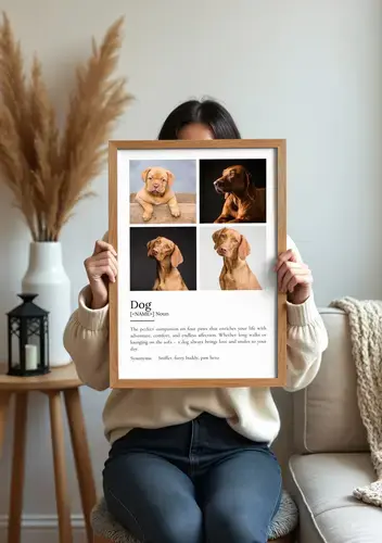 Dog Definition Poster - Personalized Gift