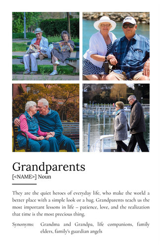 Create a Personalized Grandparent Definition Poster - Cherish Special Moments