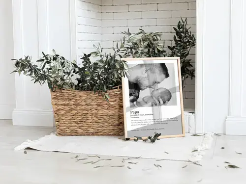 Customizable Definition Poster - Papa Style