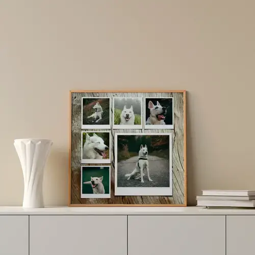 Collage photo de chien personnalisable