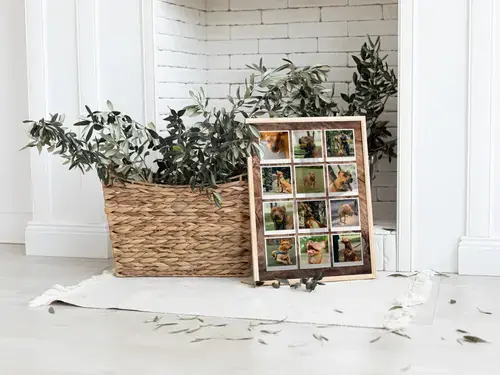 Collage photo chien personnalisable