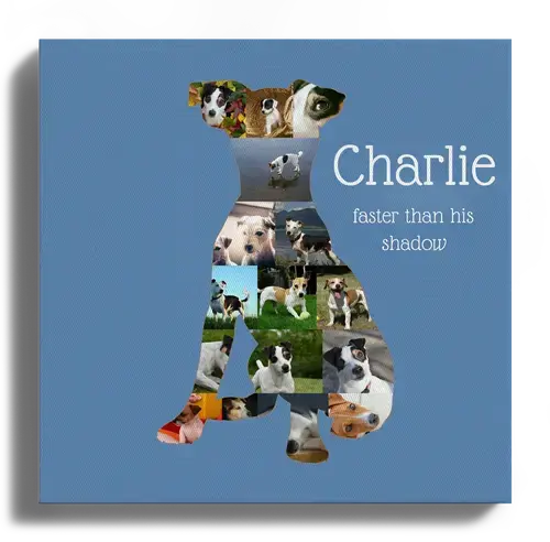 Create Your Jack Russell Collage - Personalize with Photos & Text