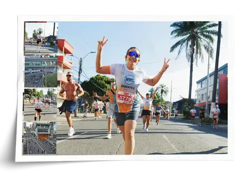 Running Event Photo Collage Template