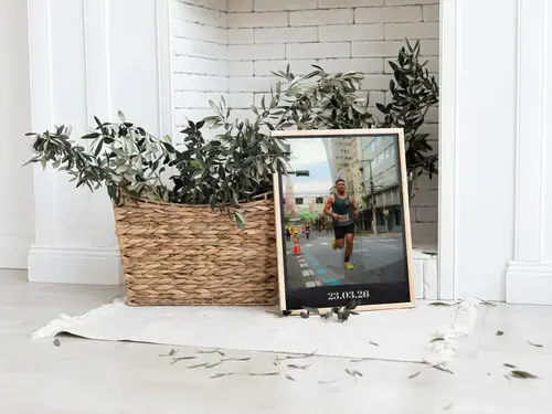 Running Event Photo Collage Template