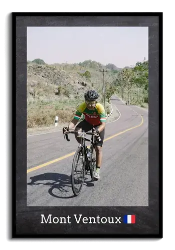 Road Bike Photo Collage with Custom Text