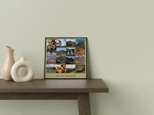 Road Bike Photo Collage with Custom Text