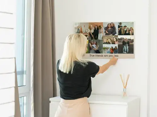 "Friendship Photo Collage: Echte Freunde Unbezahlbar"