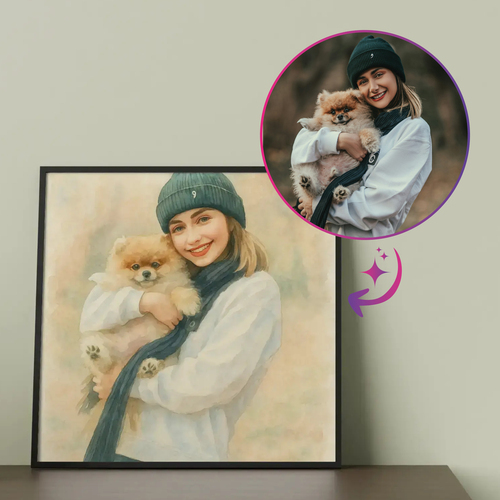 Photo to AI Art Conversion - Watercolor & More