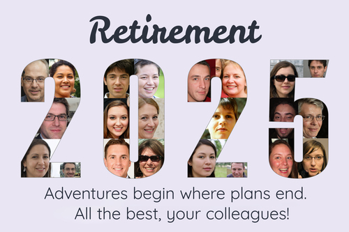 Create a Retirement Photo Collage as a Unique Farewell Gift