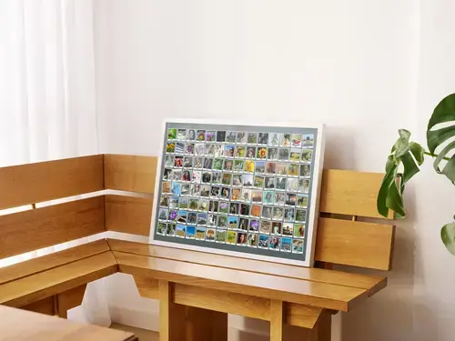 Polaroid Style Photo Collage - 100+ Images