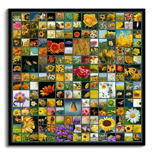 Créez une superbe mosaïque de photos carrées avec vos souvenirs nature