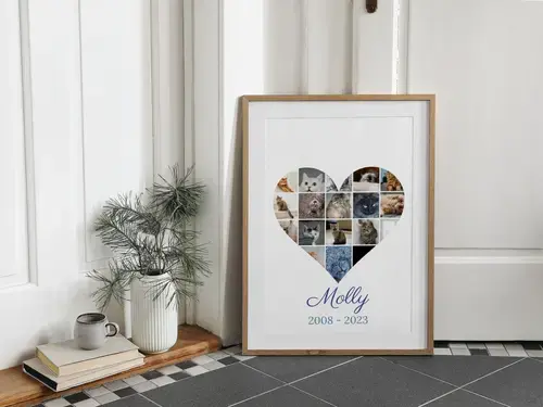 Pet Memorial Photo Collage Templates