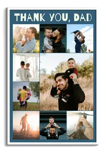 Personalized Photo Collage for Dad