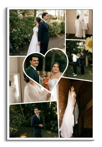 Clean Wedding & Engagement Scrapbook